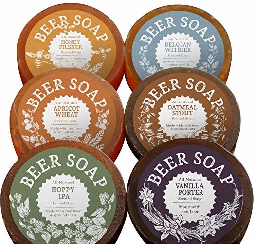 6 Pack Beer Soap