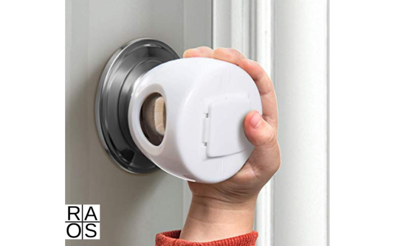 Child proof doorknob cover