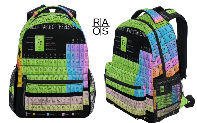 Periodic Table of Elements Backpack
