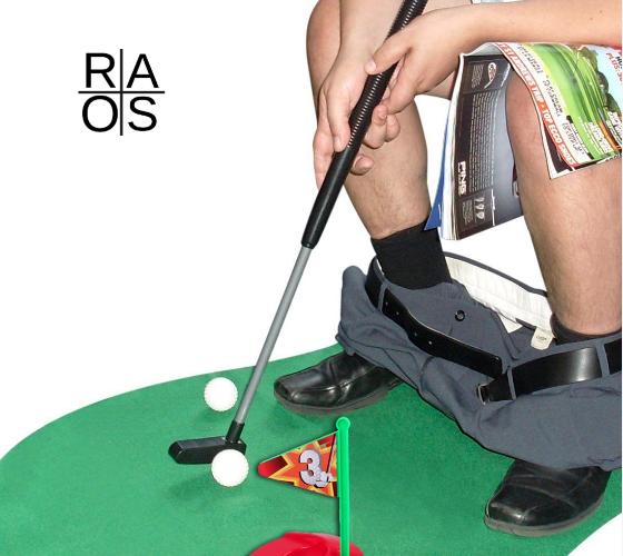 Potty Putter Toilet Golf