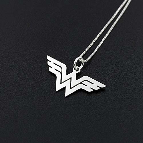 Sterling Silver Wonder Woman Necklace