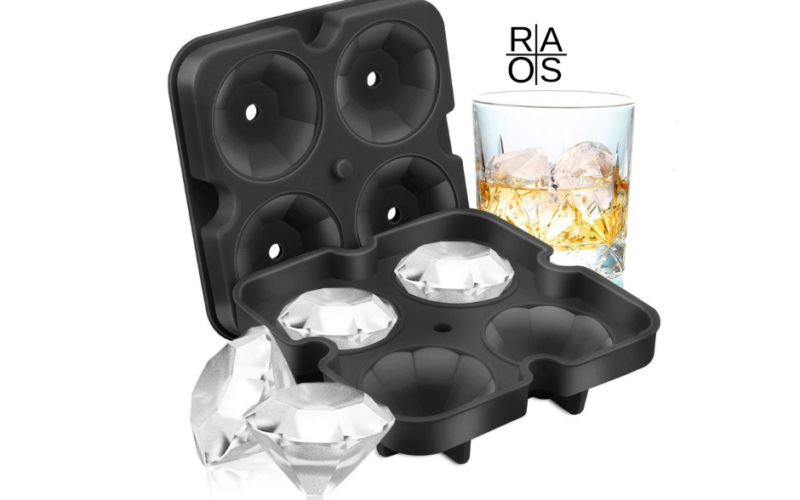 Diamond Ice Cube Tray- Diamond Shaped Ice Cubes
