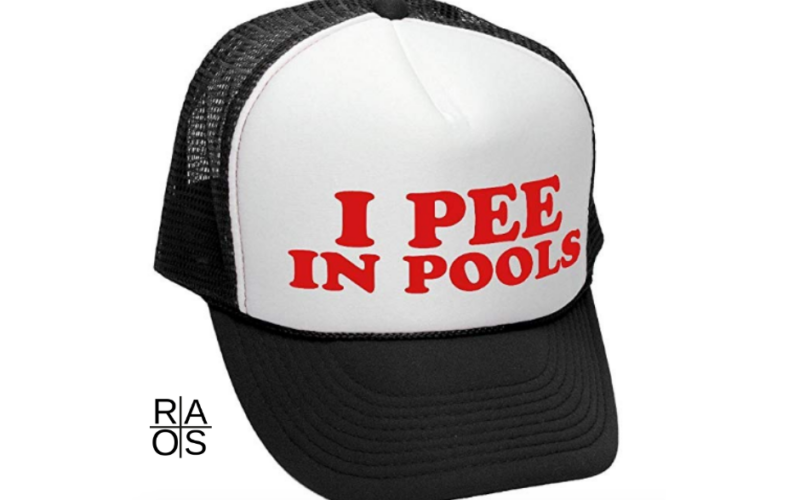I Pee in Pools Trucker Hat